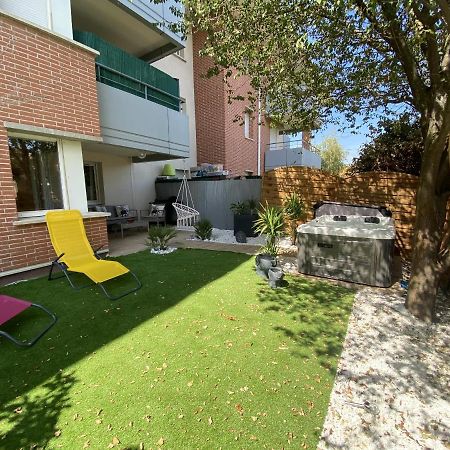 Apartamento Le Jungle : T2 Avec Jardin Et Jacuzzi Blagnac Exterior foto